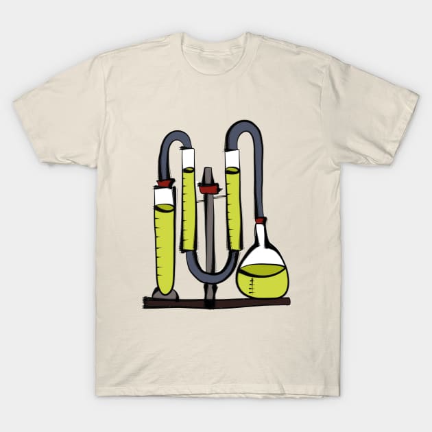 Chemical Experience T-Shirt by DiegoCarvalho